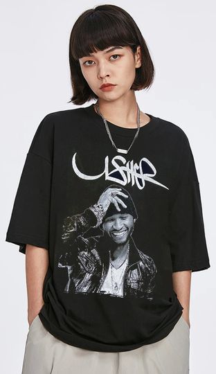 Discover Rap Tees  Tour Tee  Vintage Usher T-shirt