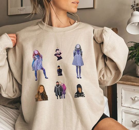 Discover M3gan Movie Shirt and Wednesday Sweatshirt