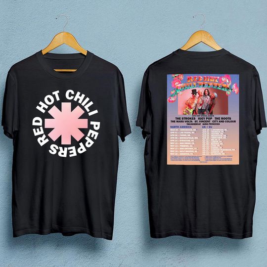 Discover Red Hot Chili Peppers Unlimited Love Tour Shirt