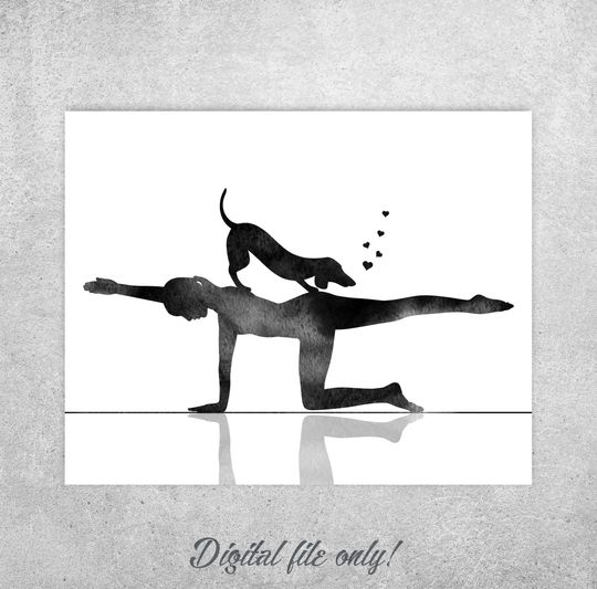 Discover Yoga Wall Art Poster