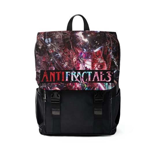 Discover Subtronics Fractal Unisex Casual Shoulder Backpack