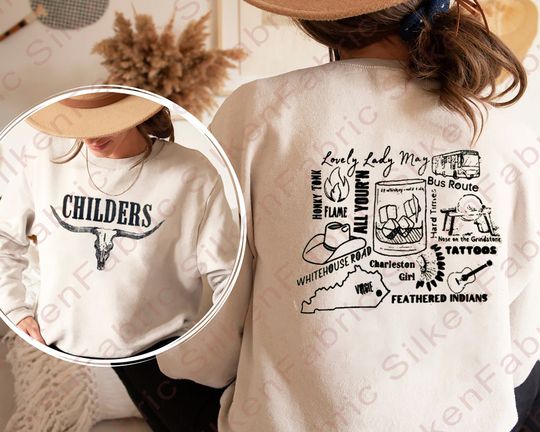 Discover Vintage Tyler Childers Sweatshirt Double Side, Tyler Childers Tour 2023 shirt