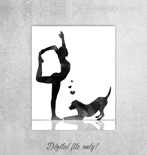 Discover Yoga Wall Art Poster
