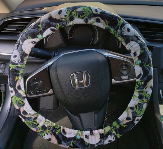 Discover Panda Steering Wheel Cover - Wheel Cover