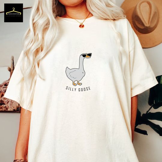 Discover Silly Goose Shirt - Fun Graphic Tee for Goose Lovers