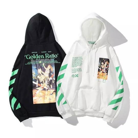 Discover Offwhite Golden Ratio Hoodie
