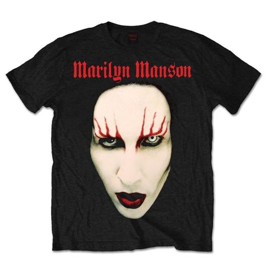 Discover Marilyn Manson T-Shirt - Red Lips