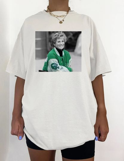 Discover Princess Diana Shirt, Philly Fan Gift, Princess Diana Eagles Fan Shirt