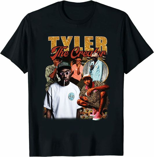 Discover Vintage Tyler The Creator T-Shirt, Tyler The Creator Rap Singer T Shirt