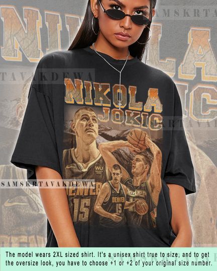 Discover Nikola Jokic shirt Professional Athlete Basketball "JOKER" Championship T-shirt