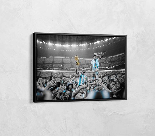 Discover Lionel Messi Argentina National Team Poster, Lionel Messi Poster