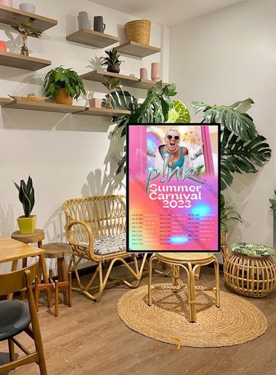 Discover Pink Poster - Summer Carnival 2023 Poster
