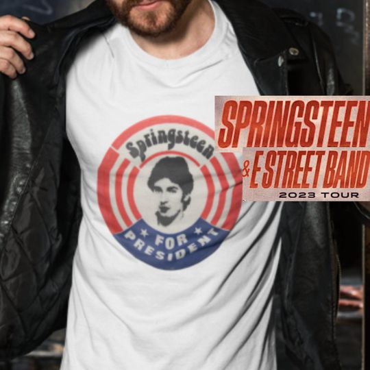 Discover Bruce Springsteen Shirt - 2023 Tour Edition