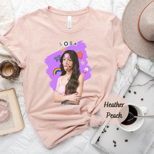 Discover Olivia Sour Tour 2022 Shirt, Olivia Rodrigo Shirt, Good 4 U Shirt, Sour Album Shirt