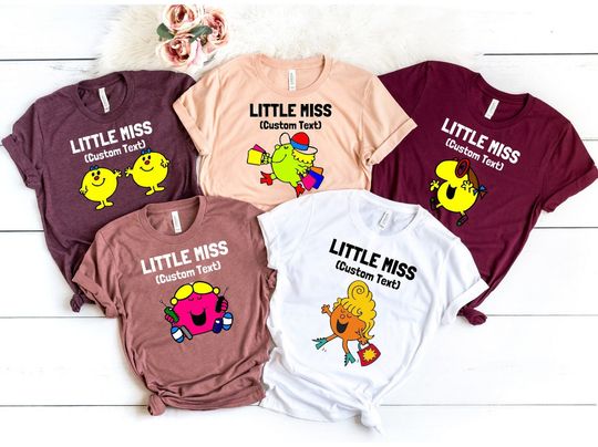Discover Personalized Little Miss Funny T-Shirt