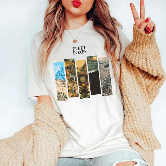 Discover Fleet Foxes Band Albums T-Shirt | Fleet Foxes Indie Folk Band Shirt