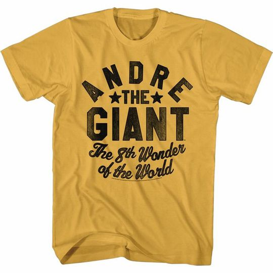 Discover Andre The Giant 8th Wonder of the World T-Shirt