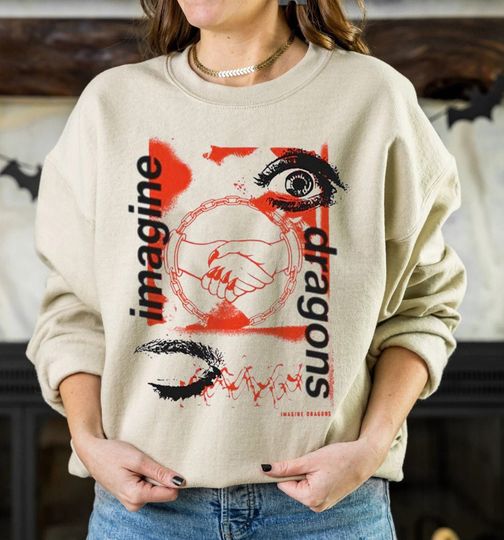 Discover Hand Imagine Dragons Sweatshirt