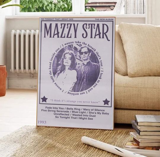 Discover Mazzy Star So Tonight That I Might See Poster