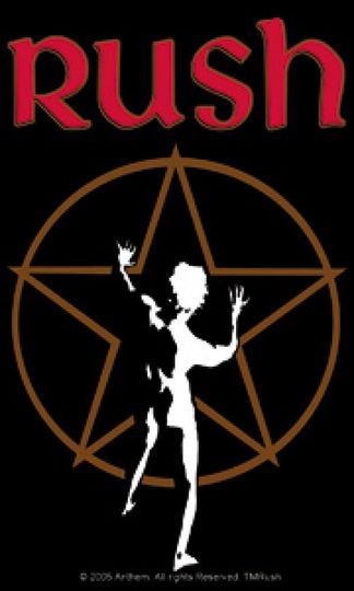 Discover Rush Starman Album Sticker,  Sticker, Rock Stickers