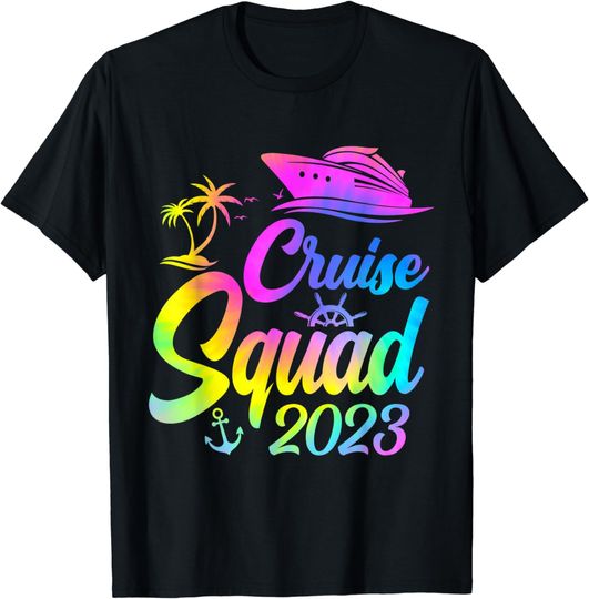 Discover Cruise Squad 2023 Summer Vacation Matching Family Group T-Shirt