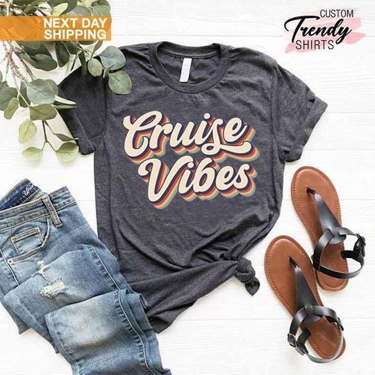 Discover Cruise Vibes Shirt, Friends Summer Vacation Group Gift Shirts, Cruise T-shirt