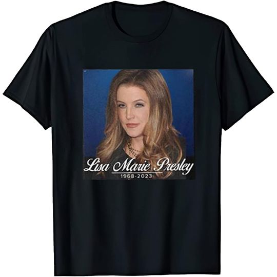 Discover RIP Lisa Marie Presley T-Shirt - Remembering Lisa Marie