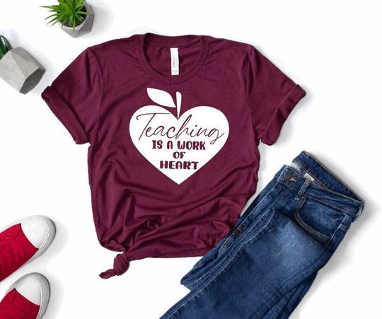 Discover Teaching is a Work of Heart Shirt