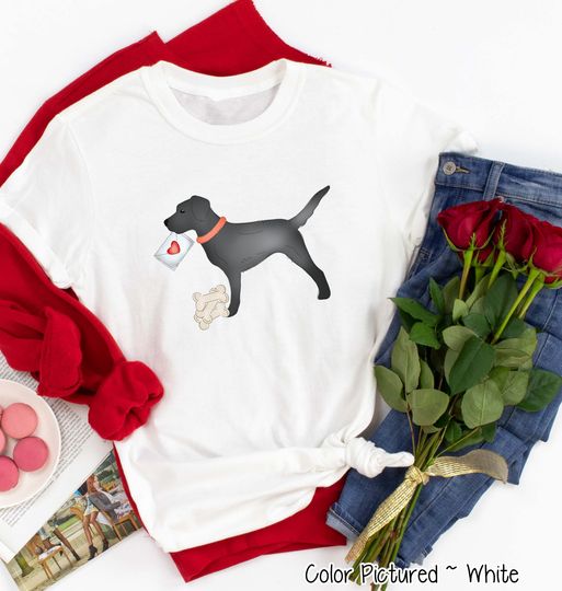 Discover Black Lab Valentines Day Shirt