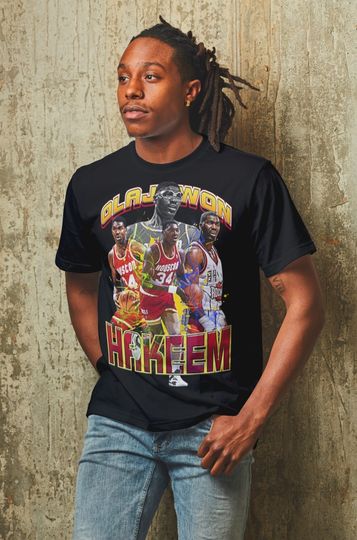 Discover Hakeem Olajuwon Shirt, Hakeem Olajuwon vintage shirt, The Dream shirt