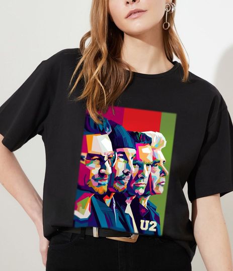 Discover U2 Band Classic T-Shirt - Music Merchandise