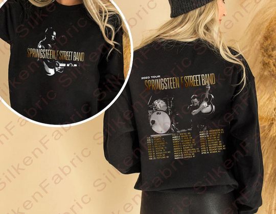 Discover Bruce Springsteen And E Street Band First 2023 Tour Sweatshirt