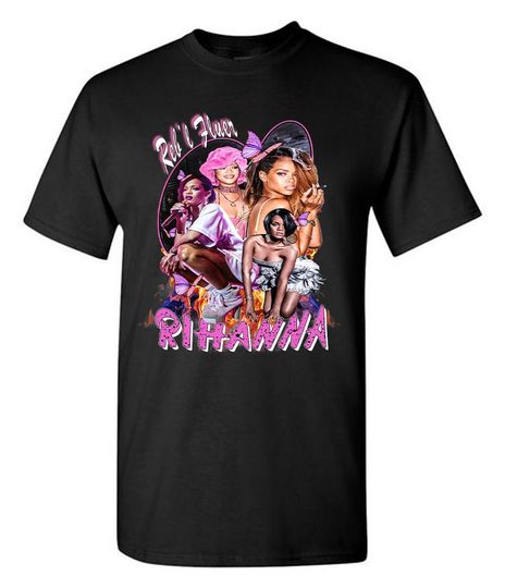 Discover Vintage Rihanna Star T-shirt