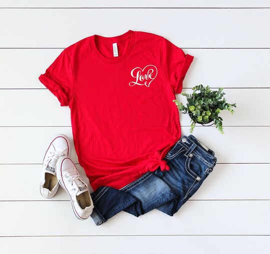 Discover Valentines Love Heart Sweatshirt