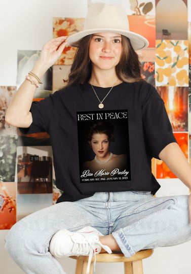 Discover RIP Lisa Marie Presley T-Shirt