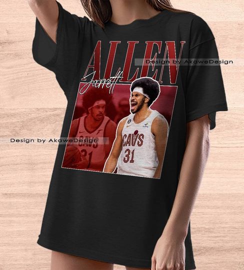 Discover Limited Jarrett Allen Tshirt Jarrett Allen Shirt Vintage 90s