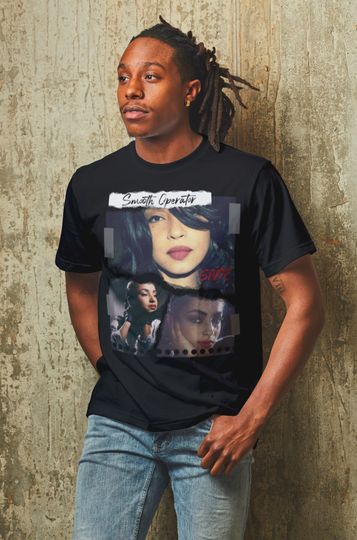 Discover Sade Smooth Operator torn paper shirt
