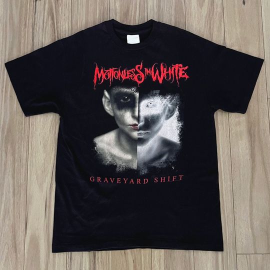Discover Motionless In White Graveyard Shift T-Shirt, Motionless in Band Shirt