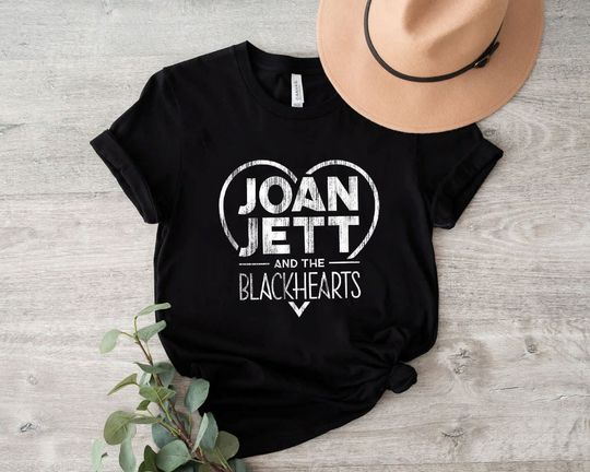 Discover Joan Jett Blackhearts Logo Shirt