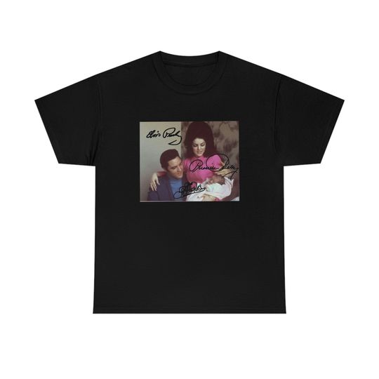 Discover Lisa Marie Presley Elvis Presley Priscilla Presley Family Shirt