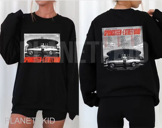 Discover Bruce Springsteen & E Street Band First 2023 Tour Hoodie, Bruce Springsteen Shirt