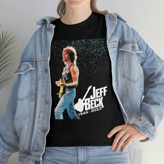 Discover Jeff Beck Memorial Shirt, Jeff Beck Shirt