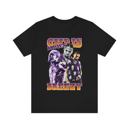 Discover Chris Brown 90s Style Vintage Bootleg Tee graphic T shirt , Vintage Inspired 90's Rap R&B T-Shirt