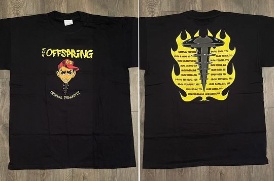 Discover The Offspring Original Prankster Album Music T-Shirt