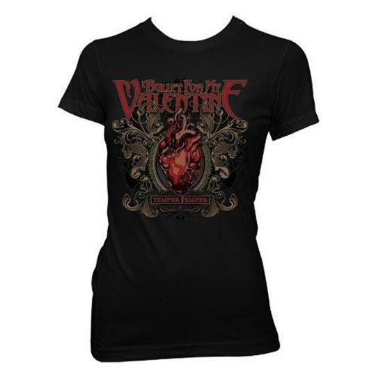 Discover Bullet For My Valentine Ladies Tee: Temper Temper Filigree