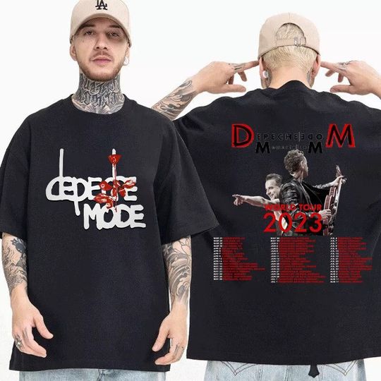 Discover 2023 Depeche Mode Memento Mori World Tour Shirt, Depeche Mode Tour 2023 Shirt