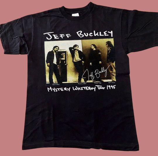 Discover Jeff Buckley Shirt, Jeff Buckley Mystery White Boy Tour 1995 Shirt