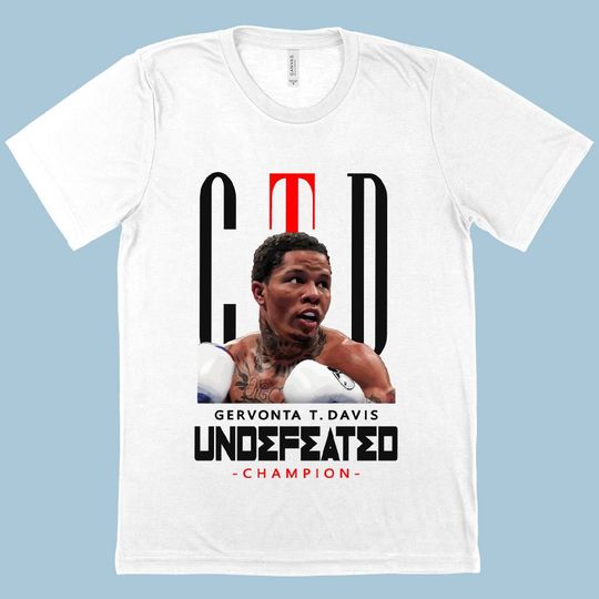 Discover Viscose Gervonta Davis T-Shirt - Boxing T-Shirt