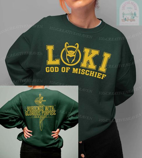 Discover Loki God of Mischief shirt | Loki Laufeyson sweatshirt