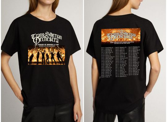 Discover Trans-Siberian Orchestra The Ghost Of Christmas Eve Winter Tour 2023 T-Shirt
